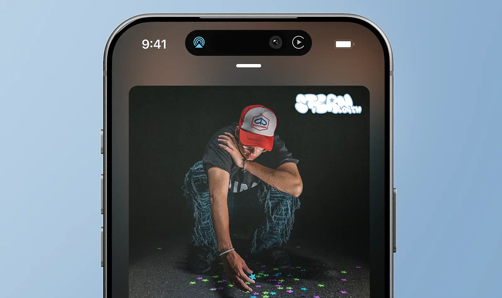 Coverdesign für den Song ‚Stern Verloren‘ von Akutkarl – digitales Artwork und visuelle Gestaltung von Studio Radke